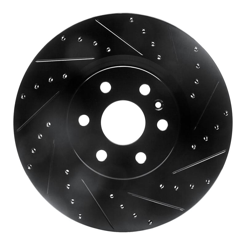 R1 Concepts — R1 10-16 Cadillac SRX Front Right Drilled & Slotted Black Brake Rotor
R1 Brake Rotor Drill