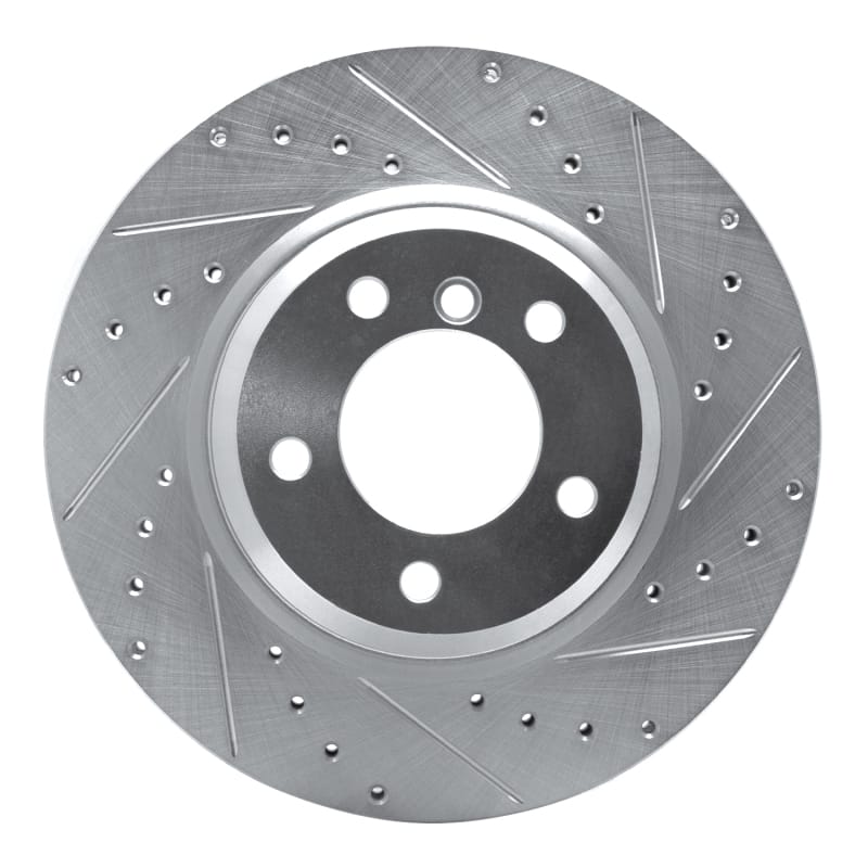 R1 Concepts — R1 06-12 BMW 330I Front Right Drilled & Slotted Silver Brake Rotor
R1 Brake Rotor Drill