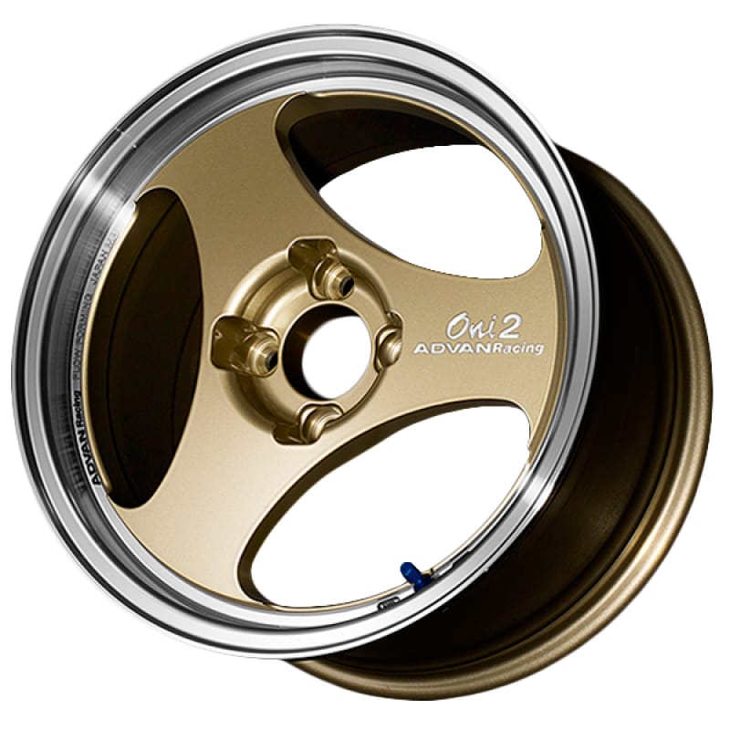 Advan — Advan ONI2 15X6 +35 4x100 Machining and Champagne Gold