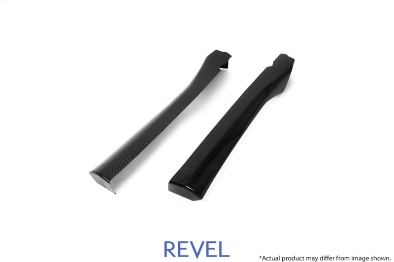 Revel — Revel GT Dry Carbon Door Trim (Front Left & Right) Tesla Model S - 2 Pieces