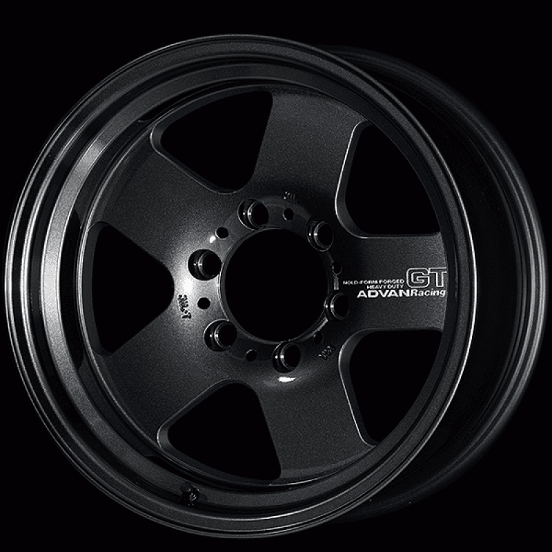 Advan — Advan GT Heavy 17X8.5 -10 6x139.7 Racing Titanium Black Wheel