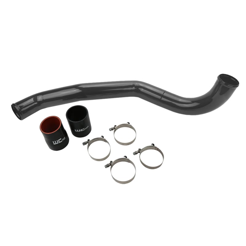 Wehrli — Wehrli 17-19 Chevrolet 6.6L L5P Duramax Driver Side 3in Intercooler Pipe - Gloss Black
Dr IC Pipe 17-19 GB