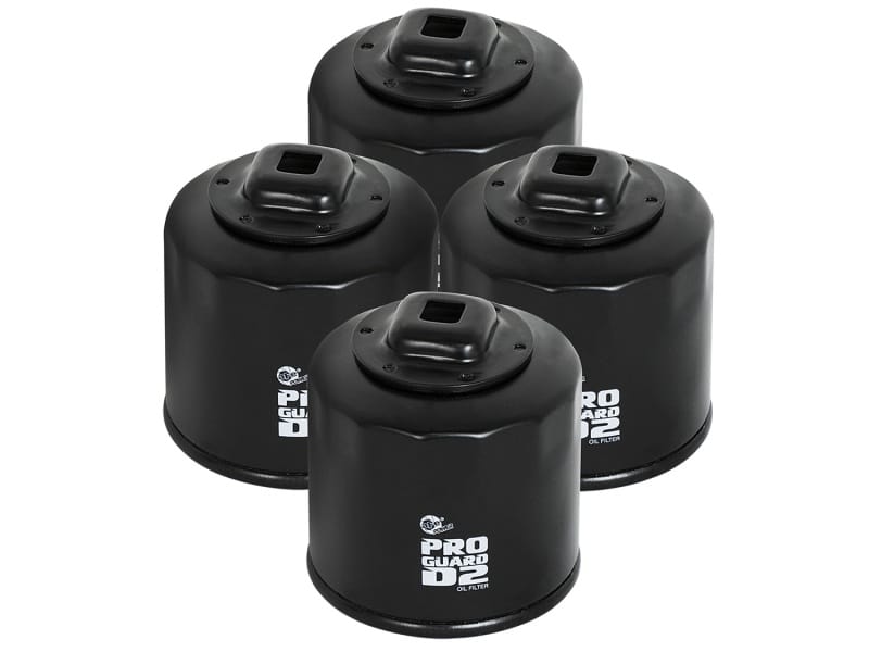 aFe — aFe Pro GUARD D2 Oil Filter 02-17 Nissan Cars L4/ 04-17 Subaru Cars H4 (4 Pack)
Oil Filter