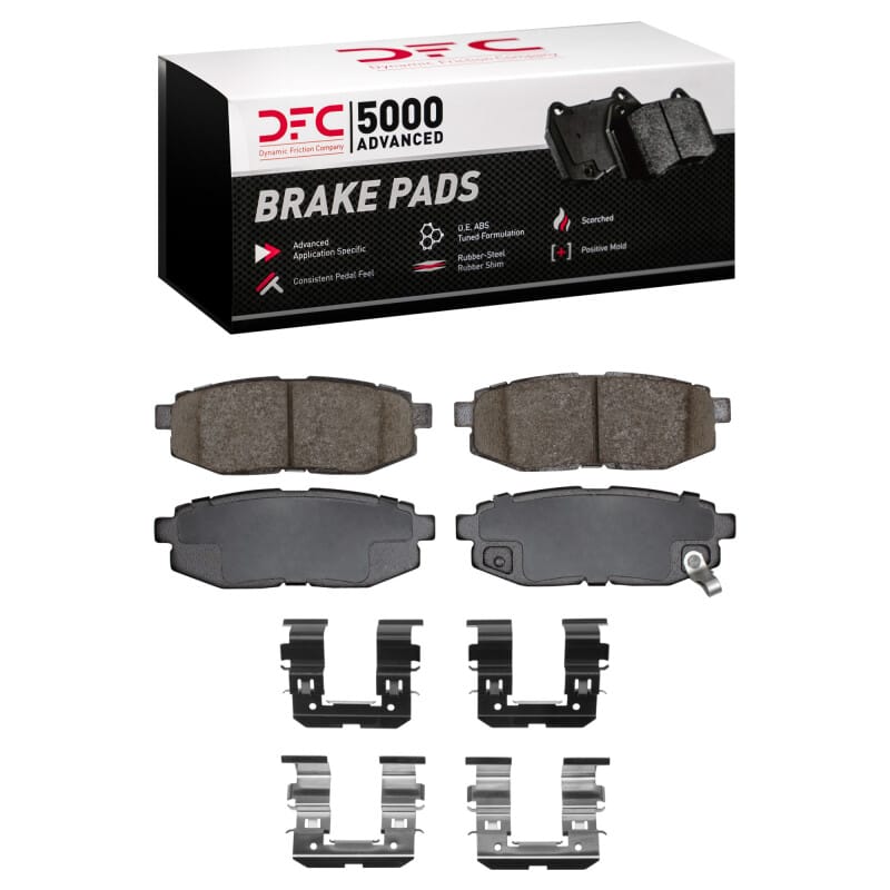 DFC — DFC 06-25 Scion FR-S Rear 5000 Advanced Ceramic Brake Pads and Hardware Kit
DFC Brake Pad Set