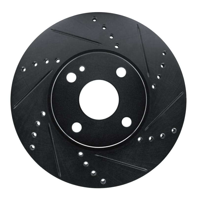 R1 Concepts — R1 16-25 Mazda 2 (Mexico) Front Right Drilled & Slotted Black Brake Rotor
R1 Brake Rotor Drill