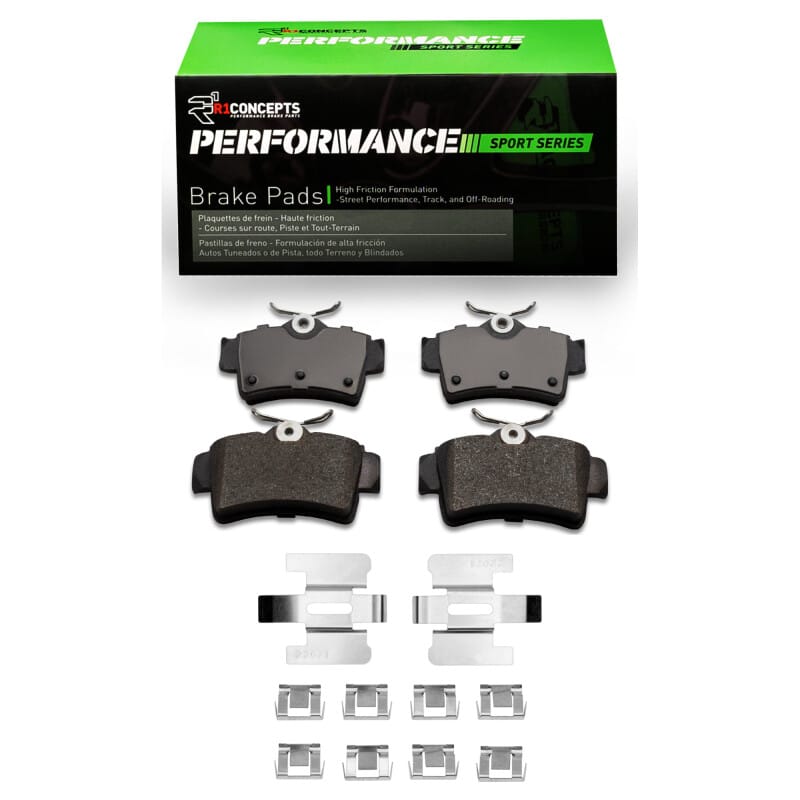 R1 Concepts — R1 94-04 Ford Mustang Rear Performance Sport Pads & Hardware Kit
R1 Performance Sport