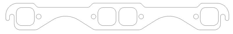 Cometic Gasket — Chevrolet Gen-1 Small Block V8 Exhaust Manifold Gasket Set