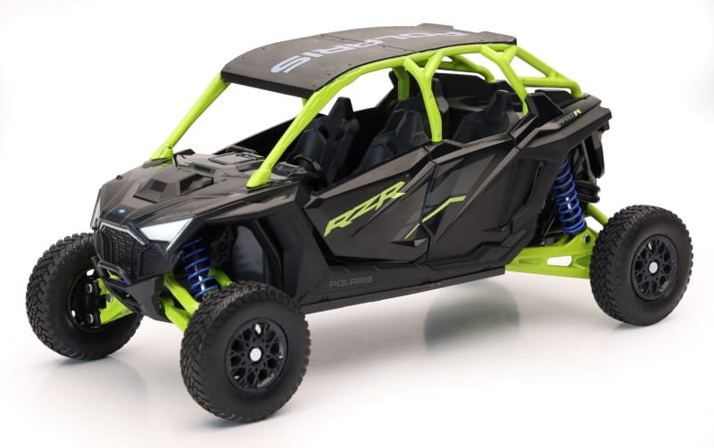 New Ray Toys — New Ray Toys Polaris RZR Pro R 4 Matte Onyx Black/ Scale 1:18