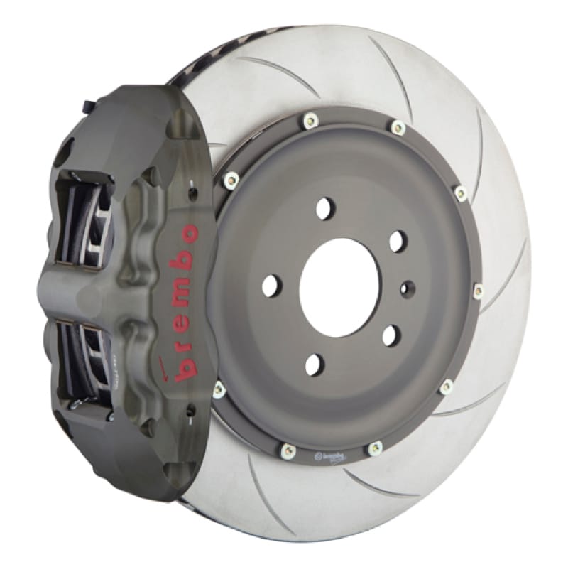 Brembo — Brembo 90-94 Carrera 2/89-94 Carrera 4 Rr Race BBK 4 Piston Forged328 x32x54a 2pc Rotor T5-Clear HA
