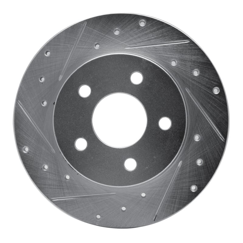 R1 Concepts — R1 04-12 Chevrolet Malibu Rear Left Drilled & Slotted Silver Brake Rotor
R1 Brake Rotor Drill
