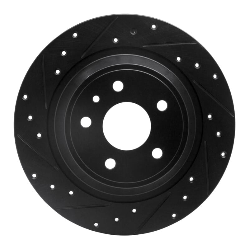 R1 Concepts — R1 13-20 Ford Fusion Rear Left Drilled & Slotted Black Brake Rotor
R1 Brake Rotor Drill