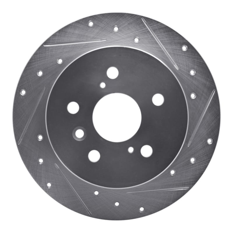 R1 Concepts — R1 12-18 Lexus ES300H Rear Right Drilled & Slotted Silver Brake Rotor
R1 Brake Rotor Drill