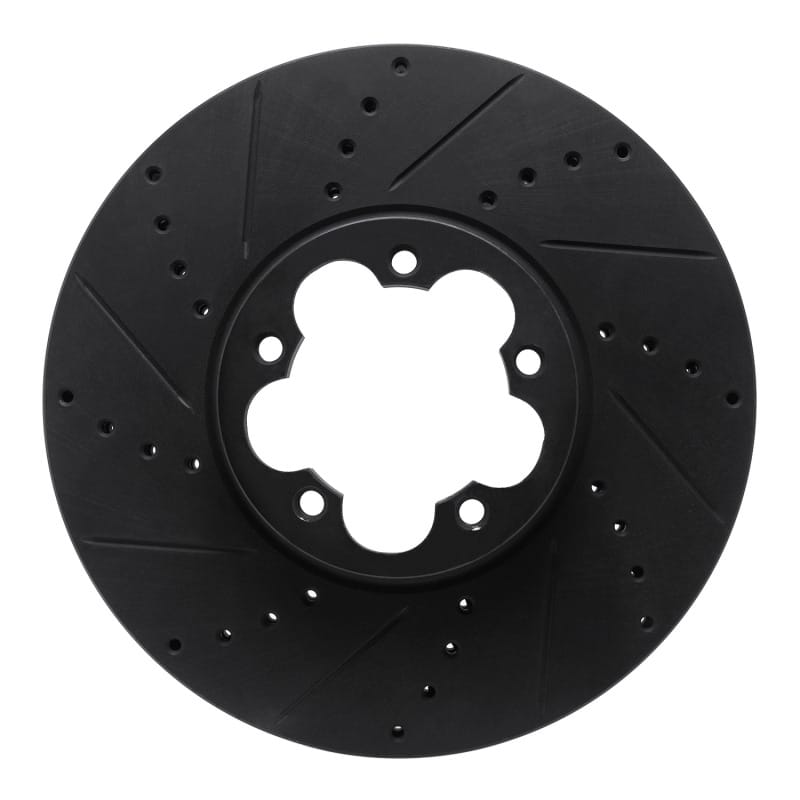 R1 Concepts — R1 15-25 Ford Transit-350 HD/DRW Front Left Drilled & Slotted Black Brake Rotor
R1 Brake Rotor Drill