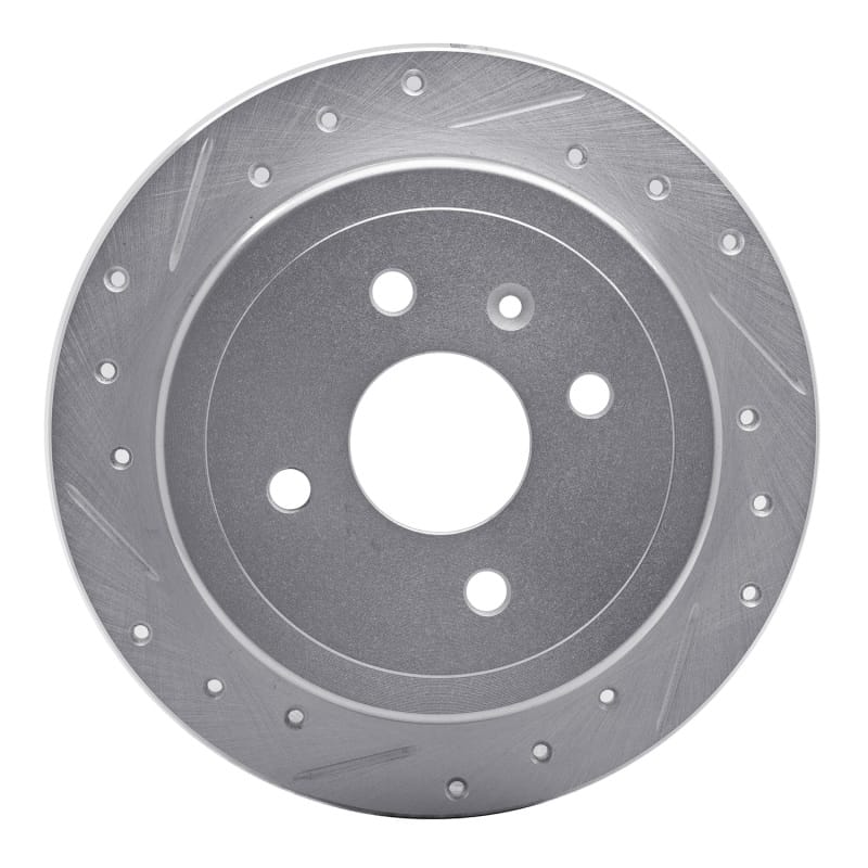 R1 Concepts — R1 99-02 Daewoo Nubira Rear Left Drilled & Slotted Silver Brake Rotor
R1 Brake Rotor Drill