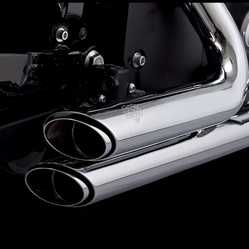 Vance and Hines — Vance & Hines HD 18-22 Fatboy/Blackout Shortshots Staggered PCX Full System Exhaust