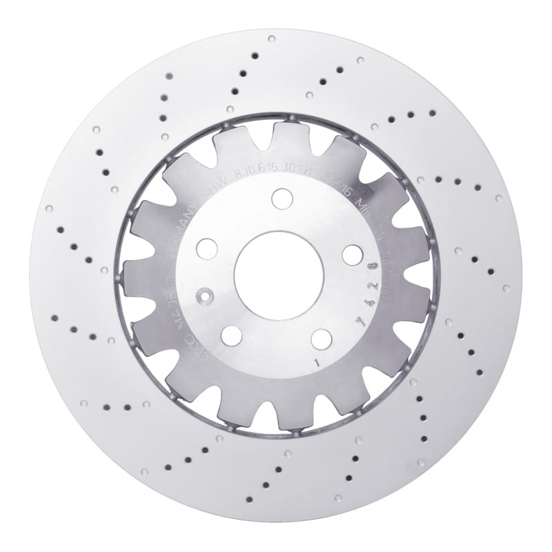 DFC — DFC 12-13 Audi TT Quattro RS Front Drilled Hi-Carbon Alloy Geomet Coated Rotor
DFC Brake Rotor