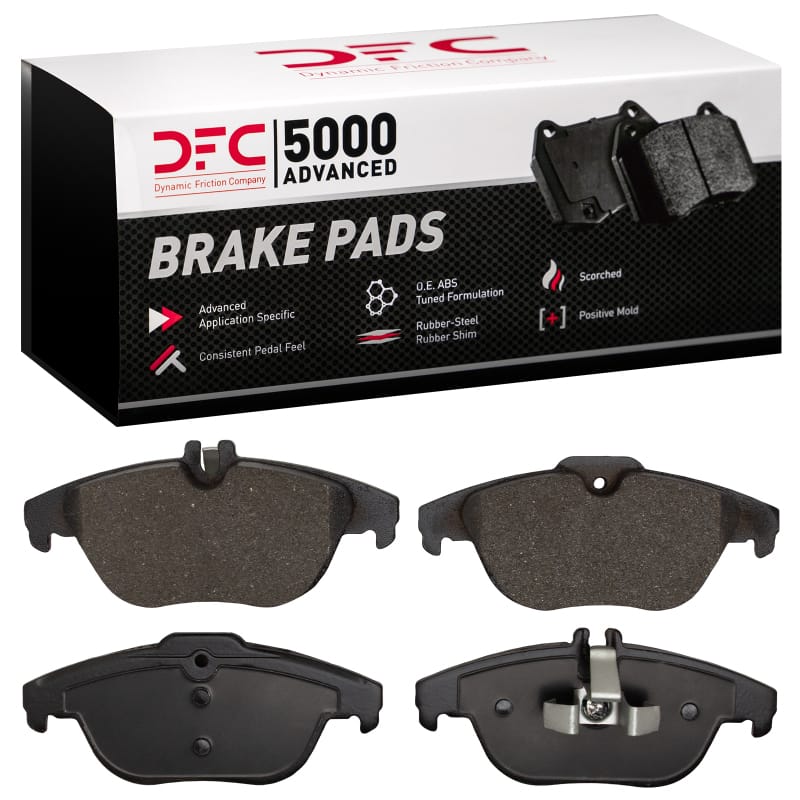 DFC — DFC 08-15 Mercedes-Benz C300 Sedan Rear 5000 Advanced Low Metallic Brake Pads
DFC Brake Pad Set
