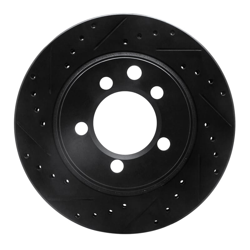 R1 Concepts — R1 74-81 Dodge Ramcharger 4WD Front Left Drilled & Slotted Black Brake Rotor
R1 Brake Rotor Drill