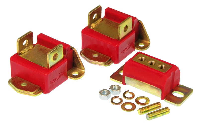 Prothane — Prothane GM Motor & Trans Mount Kit - Red
ENGINE/TRANS MOUNTS