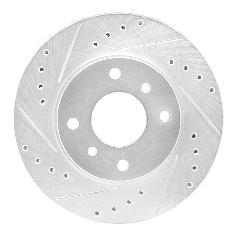 R1 Concepts — R1 90-92 Infiniti M30 Front Left Drilled & Slotted Silver Brake Rotor
R1 Brake Rotor Drill