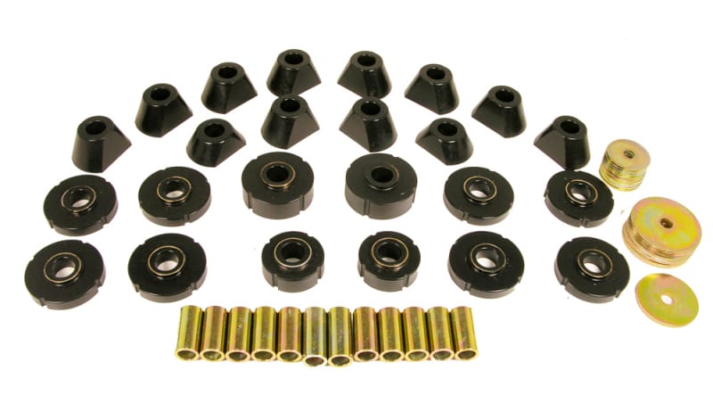 Prothane — Prothane 67-72 Chevy K10 Blazer Body Mount Kit - Black
BODY/SUB-FRAME MNTS