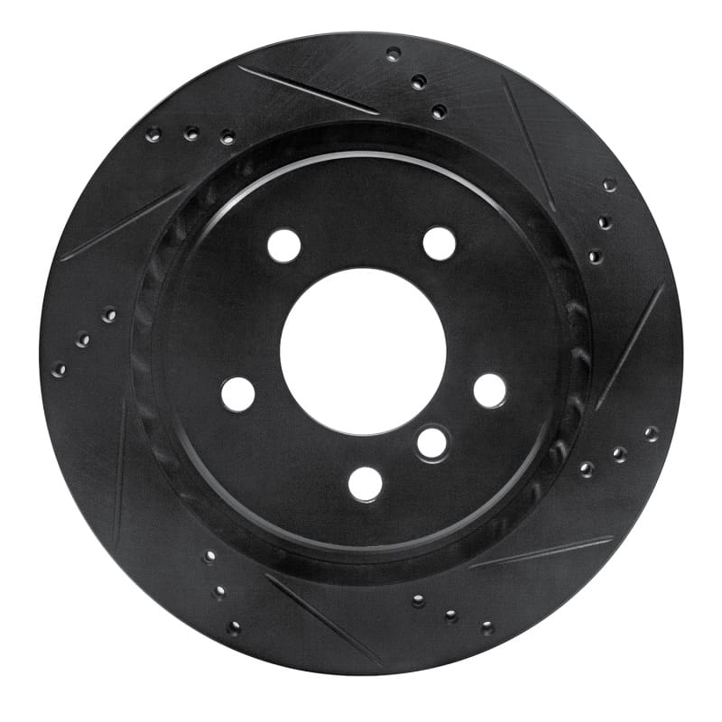 R1 Concepts — R1 95-02 BMW Z3 Left Rear Drilled & Slotted Black Brake Rotor
R1 Brake Rotor Drill
