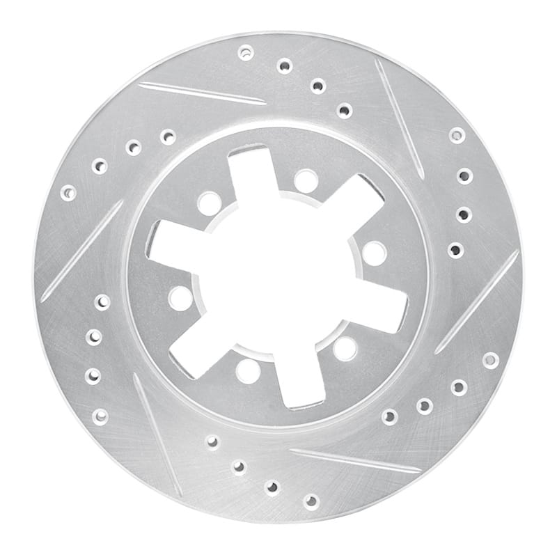R1 Concepts — R1 85-12 Nissan D21 Hardbody Pickup HD (6 Cyl) Front Right Drilled & Slotted Silver Brake Rotor
R1 Brake Rotor Drill