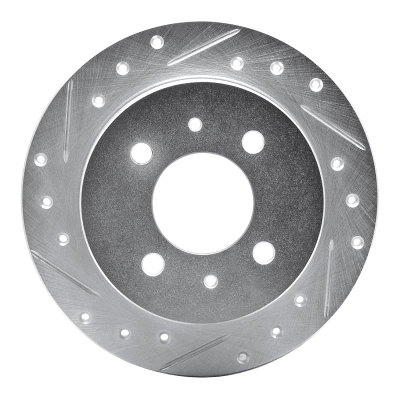 R1 Concepts — R1 92-96 Dodge COLT Rear Left Drilled & Slotted Silver Brake Rotor
R1 Brake Rotor Drill
