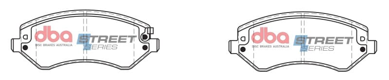 DBA — DBA 01-07 Chrysler Town & Country Street Series Front Brake Pads
Brake Pad
