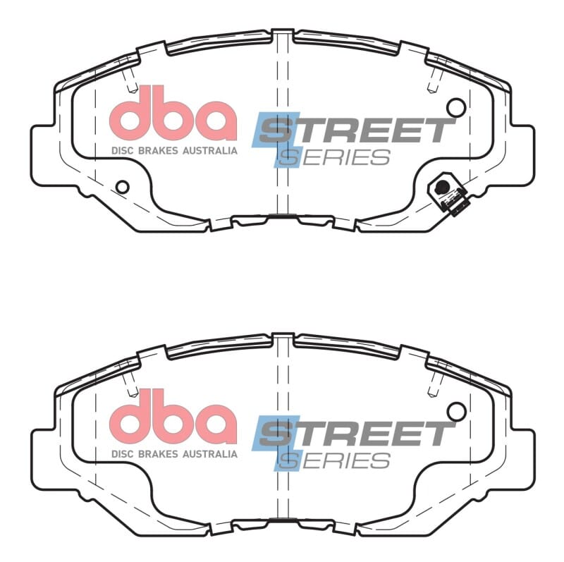 DBA — DBA 13-15 Acura ILX 2.0L (280mm Front Rotor Excl Hybrid) Street Series Front Brake Pads
Brake Pad