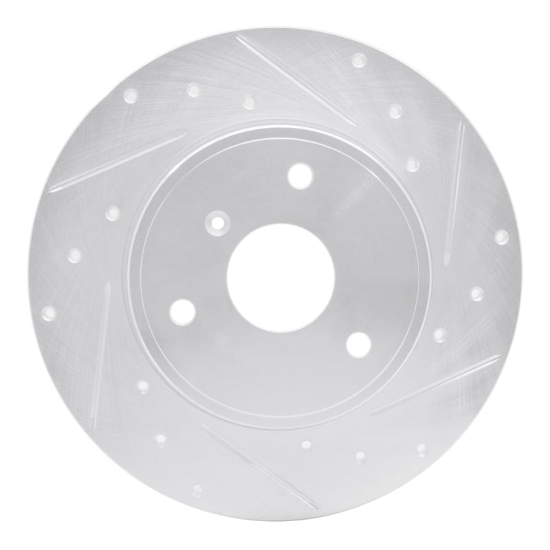 R1 Concepts — R1 05-16 Smart Fortwo Front Right Drilled & Slotted Silver Brake Rotor
R1 Brake Rotor Drill
