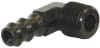 Moroso — Moroso Air/Oil Separator Fuel Line Fitting - 3/8in to 3/8in Hose - 90 Degree - Black - Single