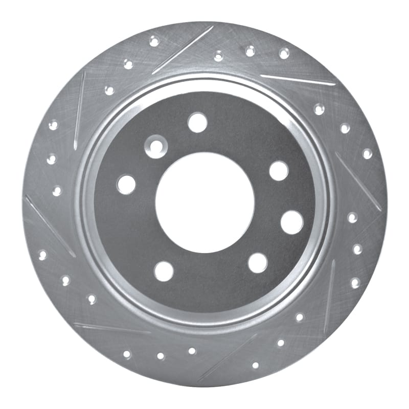 R1 Concepts — R1 90-95 Jaguar XJRS Rear Left Drilled & Slotted Silver Brake Rotor
R1 Brake Rotor Drill