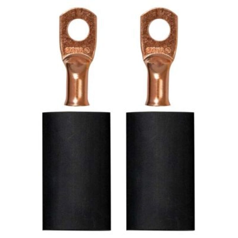 Moroso — Moroso 5/16in Dia Stud 6 GA Wire Crimp/Solder Battery Cable Terminal Kit (2 Pack)