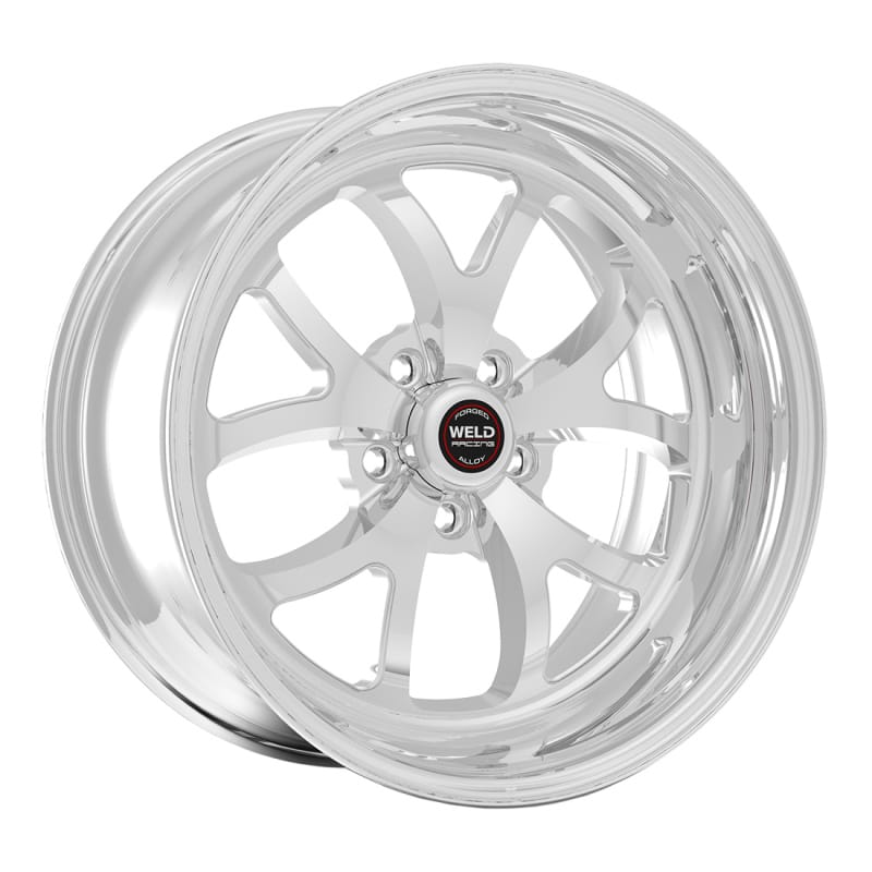 Weld — Weld S76 17x11 / 5x115mm BP / 6.2in. BS Polished Wheel - Non-Beadlock