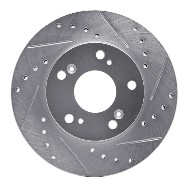 R1 Concepts — R1 02-15 Acura RSX Front Right Drilled & Slotted Silver Brake Rotor
R1 Brake Rotor Drill