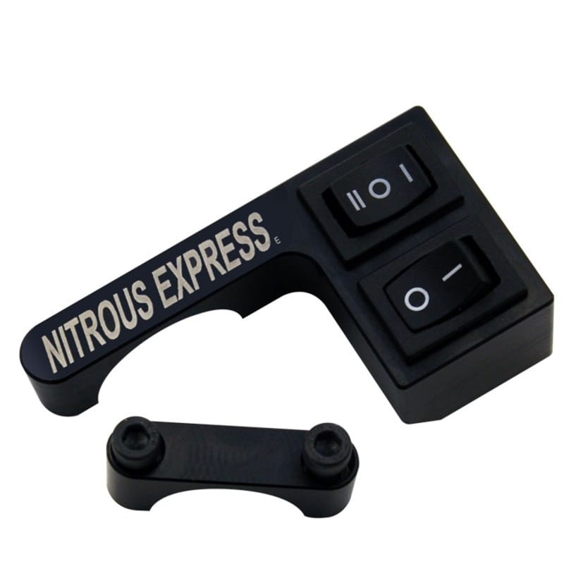 Nitrous Express — Nitrous Express Handle Bar Switch Mount (7/8in Bar and Switches Off to Right Side)
MotorcycleHandleSw
Handle Bar Mount