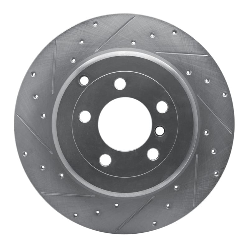 R1 Concepts — R1 03-05 Land Rover Range Rover Rear Left Drilled & Slotted Silver Brake Rotor
R1 Brake Rotor Drill