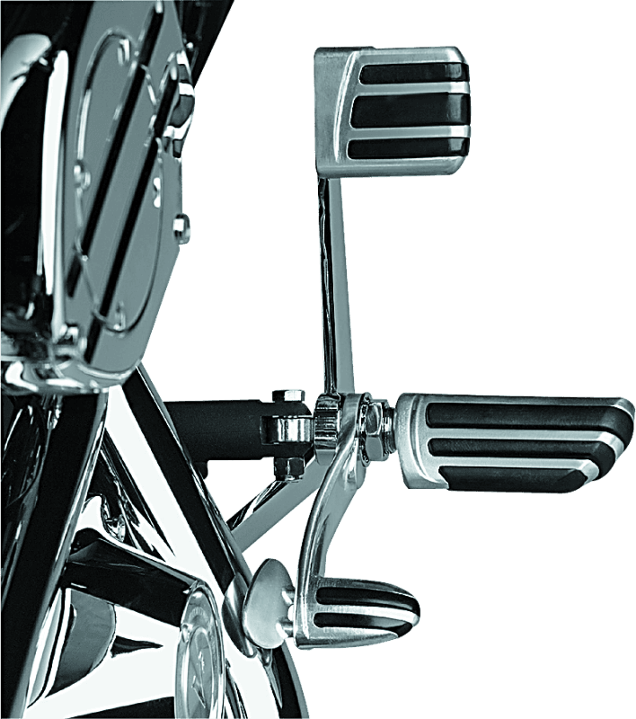 Kuryakyn — Pilot Pegs With Stirrups Male Mount Adapter Chrome