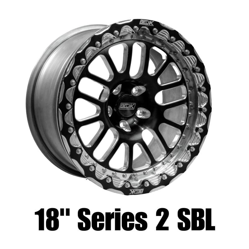 Belak Wheels — Belak 18x12 / 8.75in BS / 5x4.5in BP / High Pad / Series 2 - Billet Single Beadlock Wheel