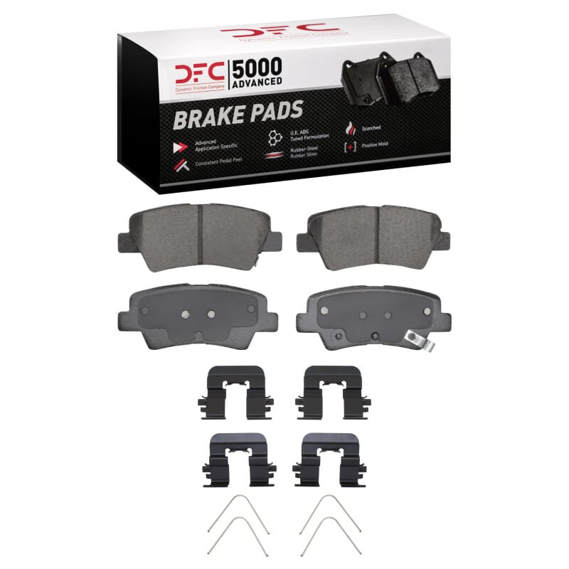DFC — DFC 12-24 Hyundai Kona Rear 5000 Advanced Ceramic Brake Pads and Hardware Kit
DFC Brake Pad Set