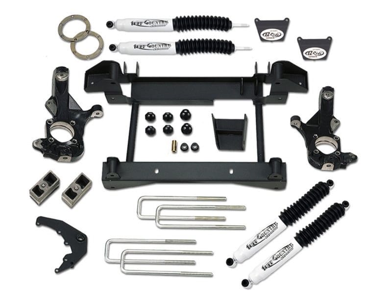 Tuff Country — Tuff Country 01-06 Chevy Silverado 1500HD 4x4 4in Lift Kit (w/One Piece Sub Frame No Shocks)
Complete Kit (w/o Sh