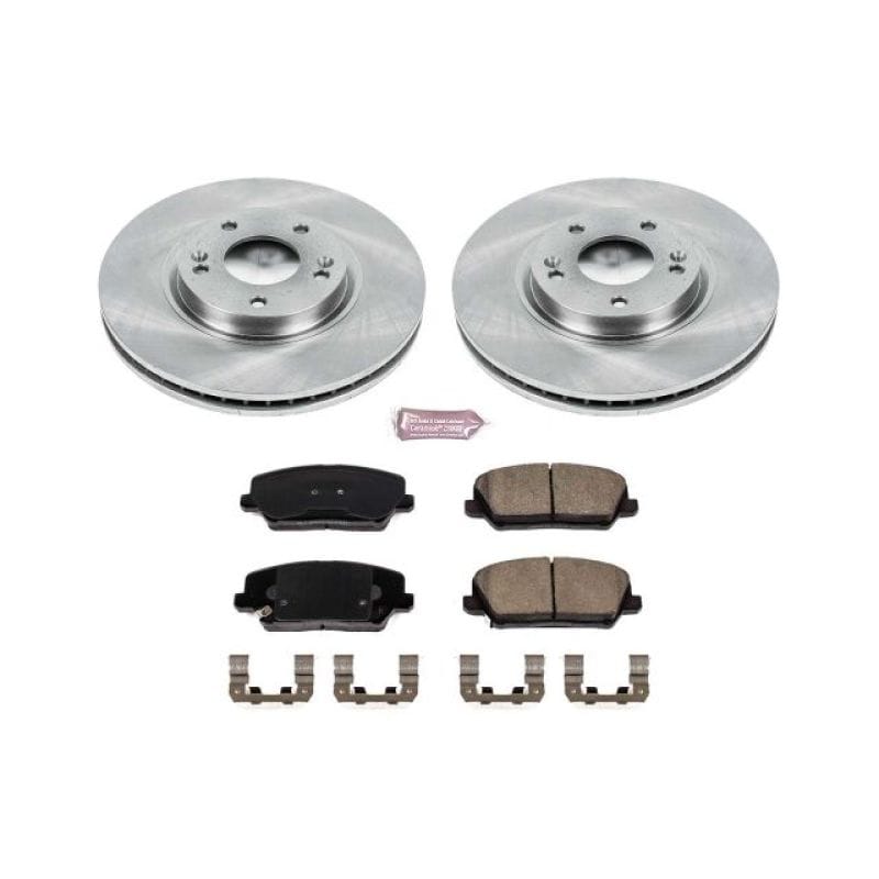 PowerStop — Power Stop 16-17 Hyundai Veloster Front Autospecialty Brake Kit