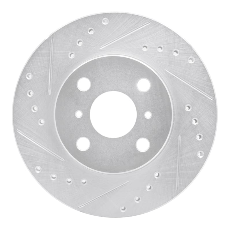 R1 Concepts — R1 92-95 Toyota Paseo Front Left Drilled & Slotted Silver Brake Rotor
R1 Brake Rotor Drill
