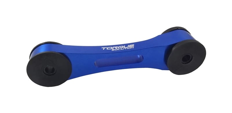 Torque Solution — Torque Solution Billet Aluminum Pitch Stop Tranny Mount: Subaru - Blue