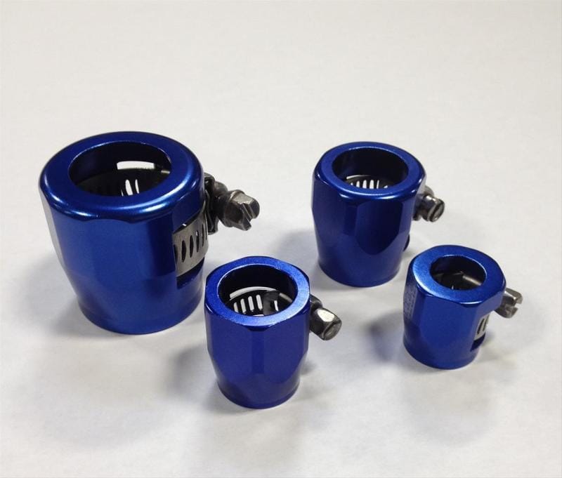 Fragola — Fragola -6AN EZ Clamp- Blue