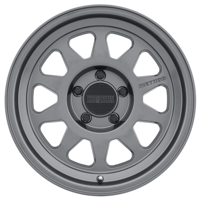 Method Wheels — Method MR316 17x8.5 0mm Offset 5x150 110.5mm CB Gloss Titanium Wheel