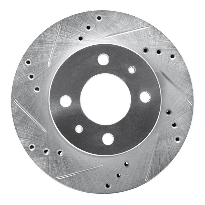 R1 Concepts — R1 00-02 Hyundai Accent Front Left Drilled & Slotted Silver Brake Rotor
R1 Brake Rotor Drill
