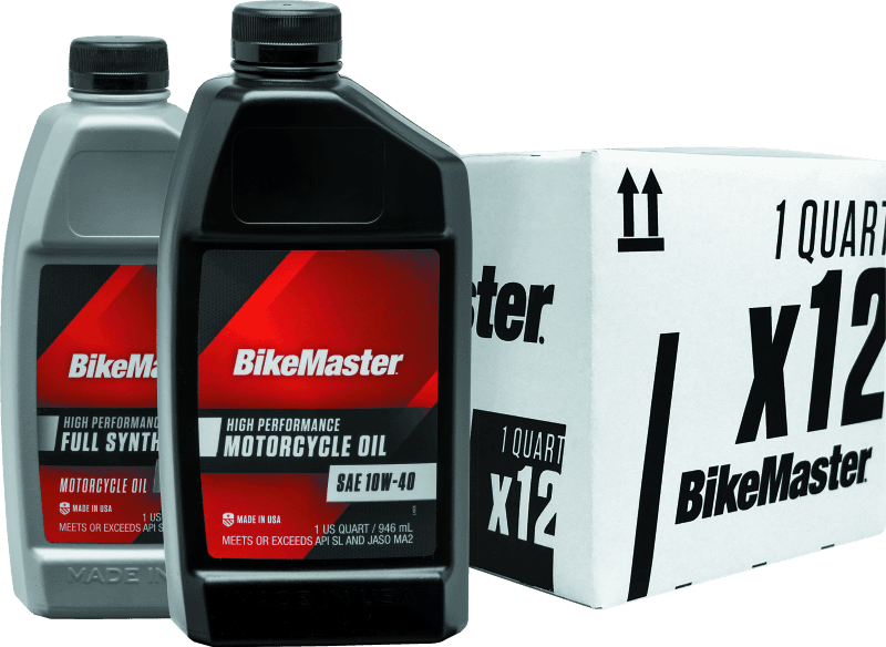 BikeMaster — Conventional, 10W40, 1 qt., for Case Order 12