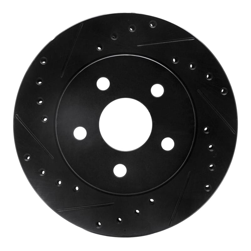 R1 Concepts — R1 91-92 Dodge Monaco Front Left Drilled & Slotted Black Brake Rotor
R1 Brake Rotor Drill